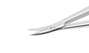 999R 11-015S Castroviejo Curved Corneal Scissors, Medium, Blunt Tips, 13.00 mm Blades, Length 110 mm, Stainless Steel