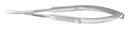 999R 11-036S DLEK Scissors, Medium Curve, Long Blades, Length 102 mm, Stainless Steel
