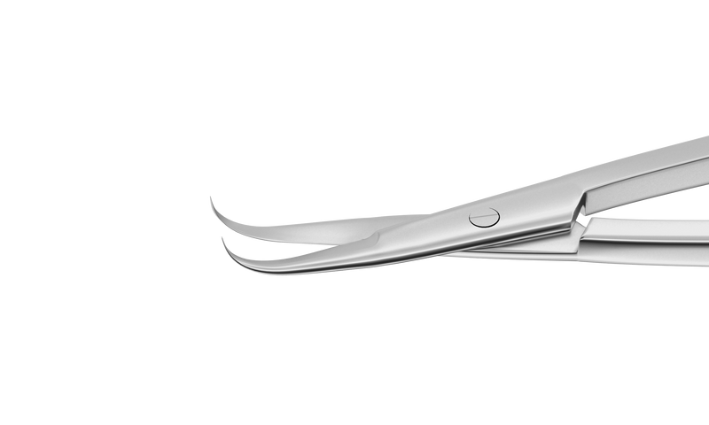 999R 11-0361S DLEK Scissors, Strong Curve, Long Blades, Length 102 mm, Stainless Steel