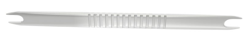 038R 2-100S Braunstein Fixed Caliper, 3.50-4.00 mm, Length 80 mm, Stainless Steel