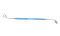 228R 3-0231 Abdullayev Corneal Marker for Keratoplasty, Double-Ended (10.00 mm and 11.00 mm Diameters), with Central Marking Point, Length 146 mm, Round Titanium Handle