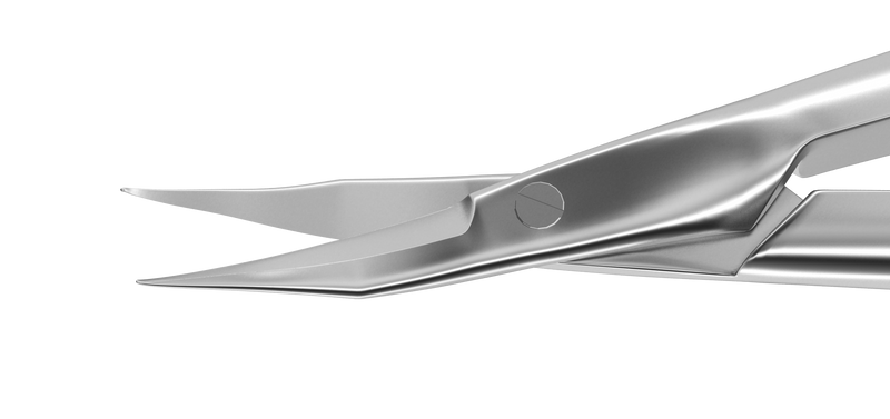 999R 11-046S Westcott Stitch Scissors, Sharp Tips, Gently Curved 13.00 mm Blades, Flat Handle, Length 115 mm, Stainless Steel