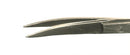 075R 11-101S Knapp Curved Strabismus Scissors, Ring Handle, Length 115 mm, Stainless Steel