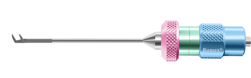 999R 12-202-23 Vertical Vitreoretinal Scissors, 70°, 23 Ga, Long Sharp Tips, Tip Only