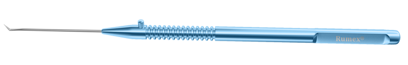 999R 13-1081-23 Ogura PVD Spatula, 23 Ga, Length 132 mm, Round Titanium Handle
