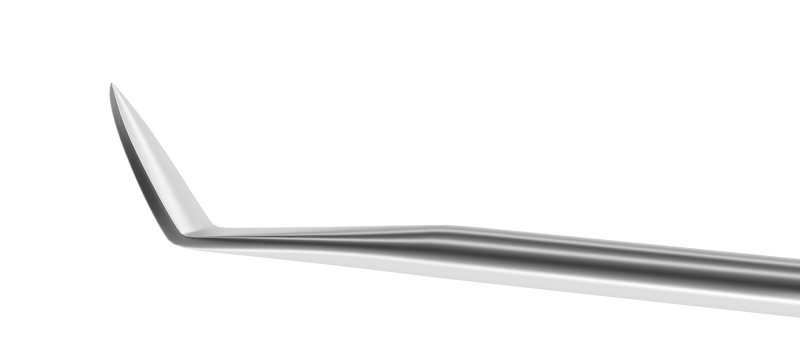 999R 13-1081-23 Ogura PVD Spatula, 23 Ga, Length 132 mm, Round Titanium Handle