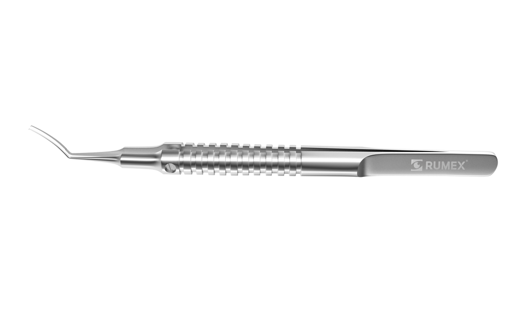 4-0312S Microcoaxial Capsulorhexis Forceps, Ultrathin, 11.50 mm Curved ...