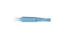 4-090T Kelman-McPherson Tying Forceps, Angled Shafts, with 4.00 mm Tying Platform, Length 81 mm, Titanium