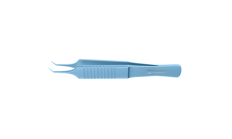 999R 4-090T Kelman-McPherson Tying Forceps, Angled Shafts, with 4.00 mm Tying Platform, Length 81 mm, Titanium