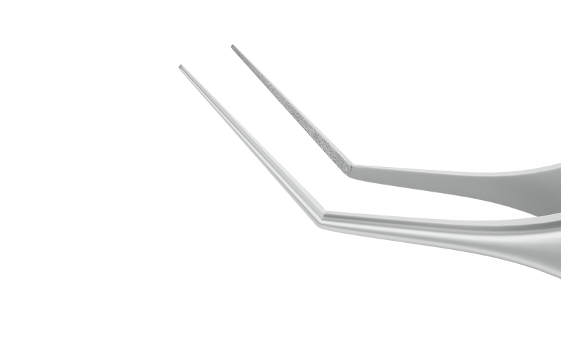 999R 4-092S Kelman-McPherson Tying Forceps, Angled Shafts, with 10.00 mm Tying Platforms, Length 86 mm, Stainless Steel
