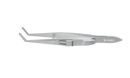 4-130S Jameson Muscle Forceps, Left, 6 Teeth, Slide Lock, Length 100 mm, Stainless Steel