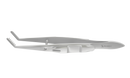 4-131S Jameson Muscle Forceps, Right, 6 Teeth, Slide Lock, Length 100 mm, Stainless Steel