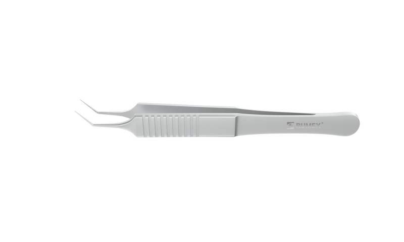 118R 4-174S McPherson Angled Tying Forceps, 8.00 mm Tying Platform, Length 103 mm, Stainless Steel