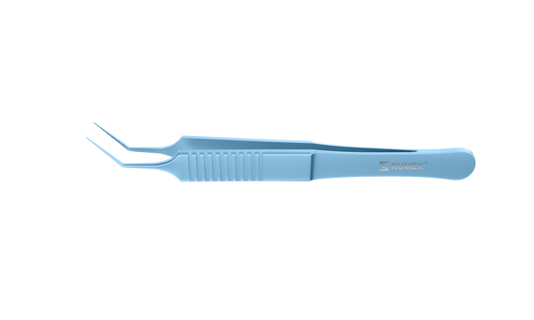068R 4-176T McPherson Angled Tying Forceps, 12.00 mm Tying Platform, Length 106 mm, Titanium