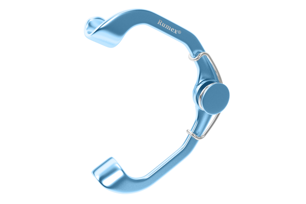 999R 14-031 Sauer Lid Speculum, Temporal, Newborn, Solid 5.00 mm Blades, Length 25 mm