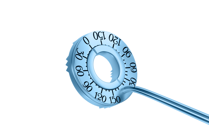 999R 3-1801 LRI Marker, 40-60-80 Degrees, with Degree Gauges, Length 130 mm, Titanium