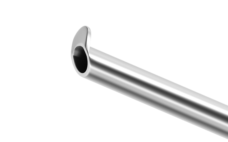 999R 13-139/I Endothelial Stripper, Irrigating, for Descemet’s Stripping, Length 104 mm, Titanium Handle