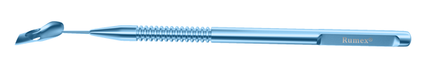 999R 13-150T Spatula-Guide for Corneal Endothelium Implantation, Length 122 mm, Titanium