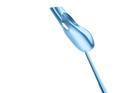 13-150T Spatula-Guide for Corneal Endothelium Implantation, Length 122 mm, Titanium