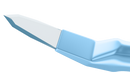 6-20/6-143 Phaco Diamond Knife for Micro-Incision, Trapezoid Self-Diving Blade, 1.50/1.80 mm, Length 117 mm, Angled Titanium Handle