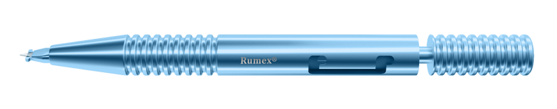 999R 6-600S/6-0531 LRI Diamond Knife, 20° Trifacet Blade, 0.20/1.00 mm, Preset Depth of 600 Microns, to be Used with a Slit Lamp, Length 78 mm, Short Titanium Handle