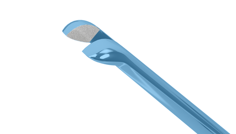 057R 4-031T Utrata Capsulorhexis Forceps, Regular Tips, 11.50 mm Straight Jaws, Round Handle, Length 110 mm, Titanium