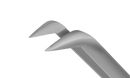 020R 4-0312S Microcoaxial Capsulorhexis Forceps, Ultrathin, 11.50 mm Curved Jaws, for 2.00 mm Incision, with Alignment Mechanism, Length 106 mm, Stainless Steel