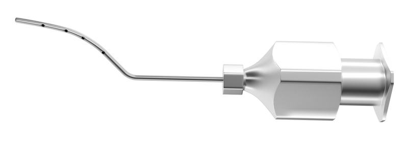 104R 15-373-25 Banaji LASIK Irrigation Cannula, 4 Ports, Curved, 25 Ga