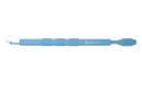 6-20/6SK-093 Sapphire Knife for Glaucoma, Crescent Blade, 2.20 mm, Length 135 mm, Angled Titanium Handle