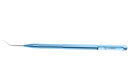 7-060 Nagahara Type Phaco Chopper with Elongated Blade, RHD, Dull Finish, Length 120mm, Round Titanium Handle