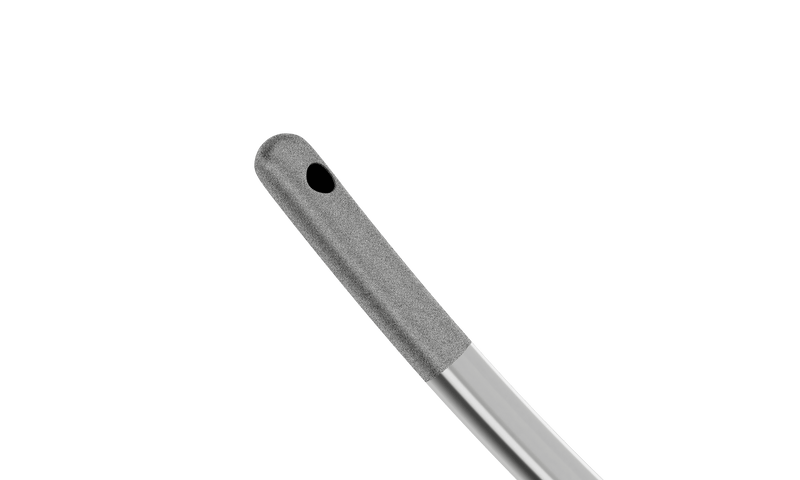 010R 7-0821 Aspiration Handpiece for Bimanual Technique, Curved, 22 Ga, One Top Port 0.35 mm, Length 104 mm, Titanium Handle