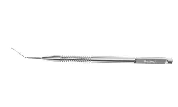 211R 7-093S Drysdale Nucleus Manipulator, Regular Tip, Round Handle, Length 121 mm, Stainless Steel