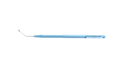 7-117 Escaf Nucleus Manipulator, 30 Degrees Bent Tip, Length 120 mm, Round Titanium Handle