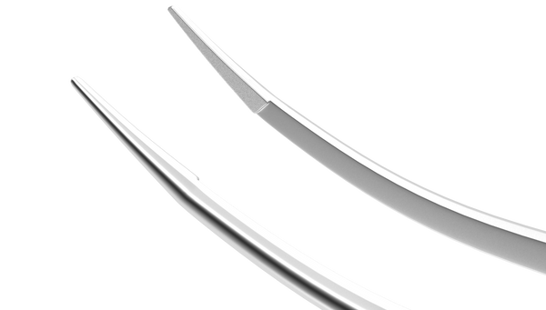 999R 4-177D Disposable McPherson Tying Forceps, Curved, 6 per Box