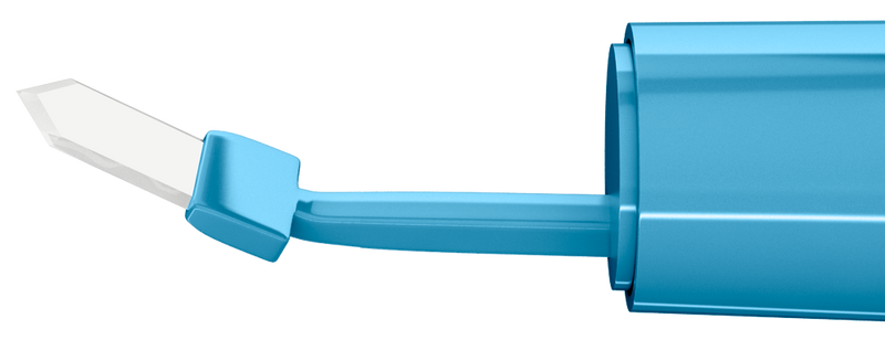 999R 6-20/6SK-075 Phaco Sapphire Knife, Clear Cornea Blade, 2.20 mm, Length 135 mm, Angled Titanium Handle