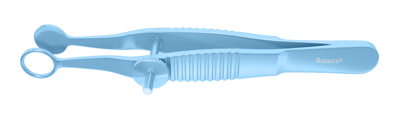 999R 4-1908T Lambert Chalazion Forceps, Small, 8.00 mm Diameter, Length 92 mm, Titanium