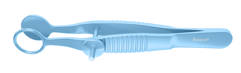 132R 4-1909T Lambert Chalazion Forceps, Medium, 12.00 mm Diameter, Length 97 mm, Titanium