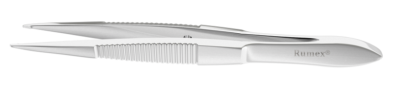 183R 4-042S Cilia Forceps, Narrow, Flat Handle, Length 86 mm, Stainless Steel