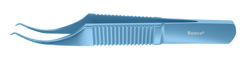 106R 4-050T Colibri Corneal Forceps, 0.12 mm, 1x2 Teeth, Flat Handle, Length 84 mm, Titanium
