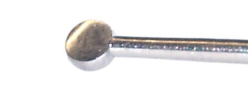 182R 16-111S Schocket Double-Ended Scleral Depressor, with Pocket Clip, Round Handle, Length 143 mm, Stainless Steel