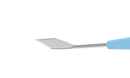 CC-22 Disposable Clear Corneal Knife, Double Bevel, 2.20 mm, Angled, Safety System, 6 per Box