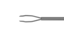 Asymmetrical End-Grasping Forceps