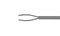 Asymmetrical End-Grasping Forceps