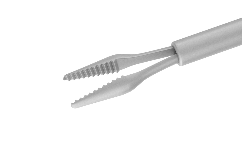 Disposable Gripping Forceps with a "Crocodile" Platform