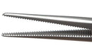 257R 4-120S Hartman Hemostatic Mosquito Forceps, Straight, Serrated jaws, Length 90 mm, Ring Handle, Stainless Steel