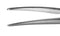 323R 4-121S Hartman Hemostatic Mosquito Forceps, Curved, Serrated Jaws, Length 90 mm, Ring Handle, Stainless Steel