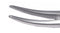 449R 4-123S Halsted Hemostatic Forceps, Curved, Long, Length 125 mm, Stainless Steel