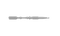 177R 16-010 Rumex Corneoscleral Punch (0.50, 0.75, 1.00, 1.50 mm Tips), Length 122 mm, Titanium Handle