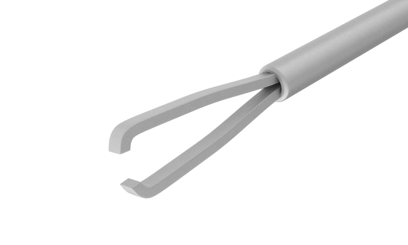 161R 12-4013 End-Grasping Forceps, Expanded Space between Branches, 23 Ga, Tip Only