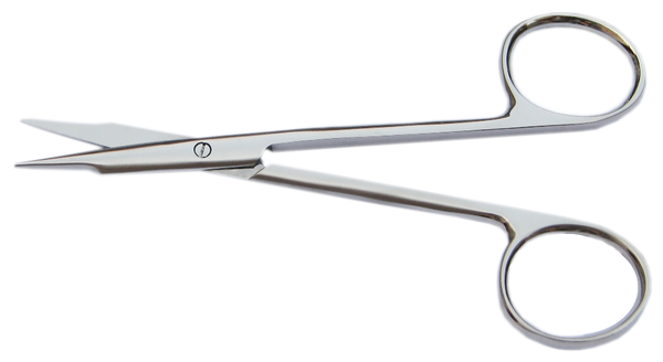 228R 11-133S Stevens Tenotomy Scissors, Straight, Blunt Tips, Length 115 mm, Stainless Steel